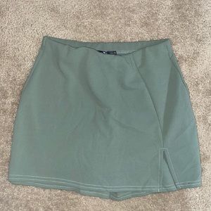 Sage green skort